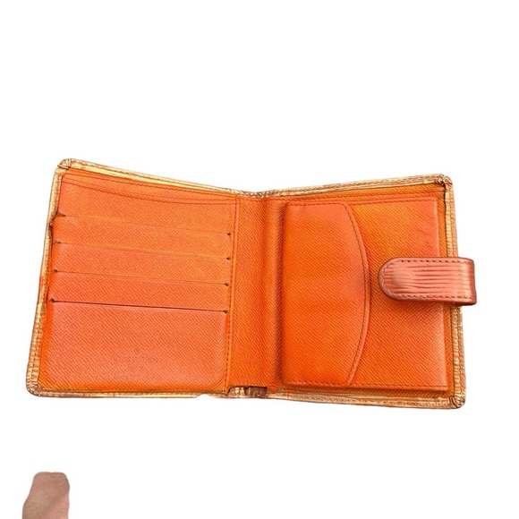 Louis Vuitton Epi Snap wallet orange-rare color🧡🧡 - Picture 12 of 15
